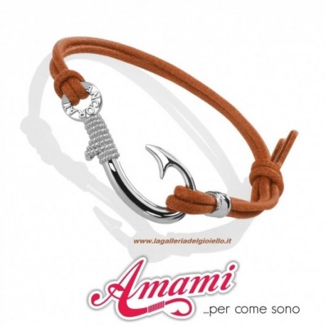Go Nice - Bracciale Amami ...Per Come Sono..- -Tabacco- amp05