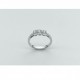 Miluna - Anello Oro Bianco Diamante Trilogy - LID1416-D60