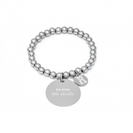 10 Buoni Propositi - Bracciale "Da Oggi Più Coccole"  B4438