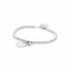 S'agapò - Bracciale Donna A Sfere Con Charm A Cuore - SDO11