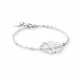 S'agapò - Bracciale Donna Acciaio Quadrifoglio - SFS11