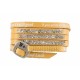 We Positive Bracciale Moonlight Con Swarovski Giallo - ML013