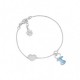 Amen - Bracciale Donna Gioielli In Arg 925 E Smalto - BCIUB1