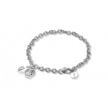 Rosato - Bracciale Sogni ancora e gufo - RSOA12