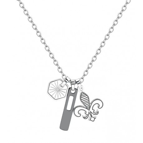 S'agapò - Collana Uomo In Acciaio Indie - SIN03