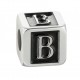 Stroili - Elemento Componibile Uomo"Lettera B" In Acciaio e Smalto Man Code - 1661374