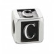 Stroili - Elemento Componibile Uomo"Lettera C" In Acciaio e Smalto Man Code - 1661376