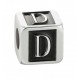 Stroili - Elemento Componibile Uomo"Lettera D" In Acciaio e Smalto Man Code - 1661377