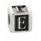 Stroili - Elemento Componibile Uomo"Lettera E" In Acciaio e Smalto Man Code - 1661378