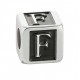 Stroili - Elemento Componibile Uomo"Lettera F" In Acciaio e Smalto Man Code - 1661379