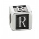 Stroili - Elemento Componibile Uomo"Lettera R" In Acciaio e Smalto Man Code - 1661387