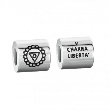 Stroili - Elemento Componibile Uomo"Chakra Liberta" In Acciaio e Smalto Man Code - 1661402