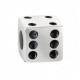 Stroili - Elemento Componibile Uomo"Dado" In Acciaio e Smalto Man Code - 1661416