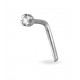 Stroili - Piercing Nasino in Oro Bianco e e Diamantii Bon Ton - 1401230