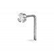 Stroili - Piercing Nasino in Oro Bianco e Zirconi Bon Ton - 1401885