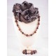 Foulard Con Bracciale e Collana Fatti a Mano - Foulard