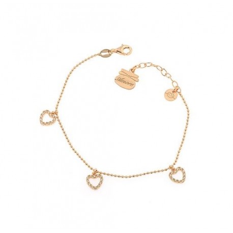 Piti Malì - Bracciale Con Cuori Zirconati - PIT135/B-AM