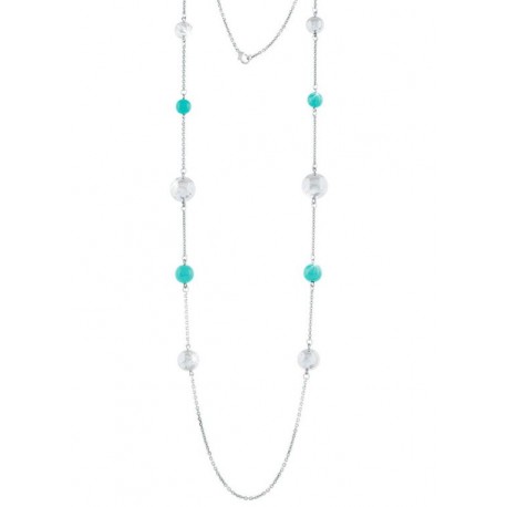 Unoaerre - Collana lunga  con sfere in Bronzo - 000EXH4664000