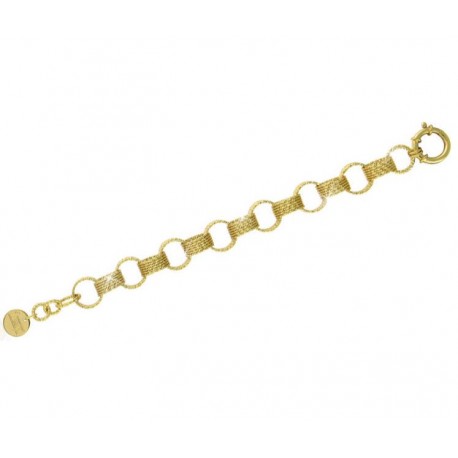 Unoaerre - Bracciale in Bronzo Dorato Con Spirali - 000EXB4184000