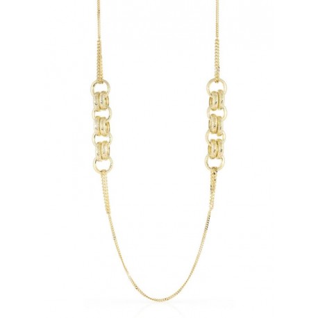 Unoaerre - Collana in Bronzo Dorato Con Spirali - 000EXH4524000