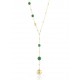 Unoaerre - Collana Lunga  con sfere in Bronzo Dorato - 000EXH4774000