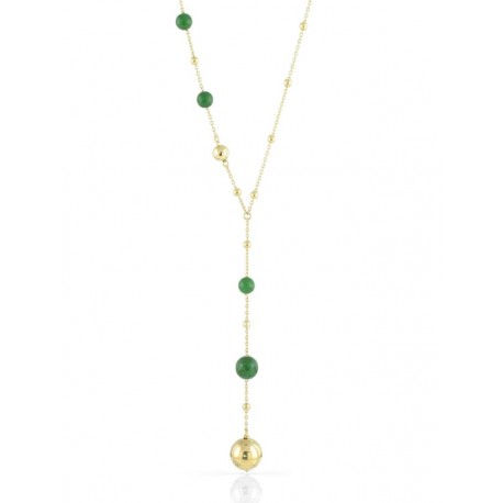 Unoaerre - Collana Lunga  con sfere in Bronzo Dorato - 000EXH4774000