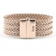 Unoaerre - Bracciale a Maglia Chicco di Riso in Bronzo Rosè - 000EXB4222000