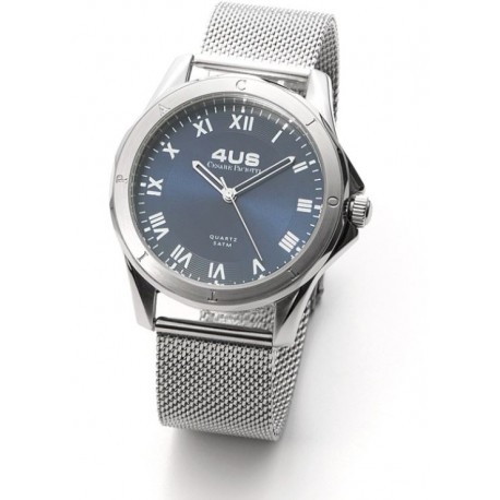 Cesare Paciotti 4US - Orologio Solo Tempo Uomo Night Blue And Milano - T4LS278