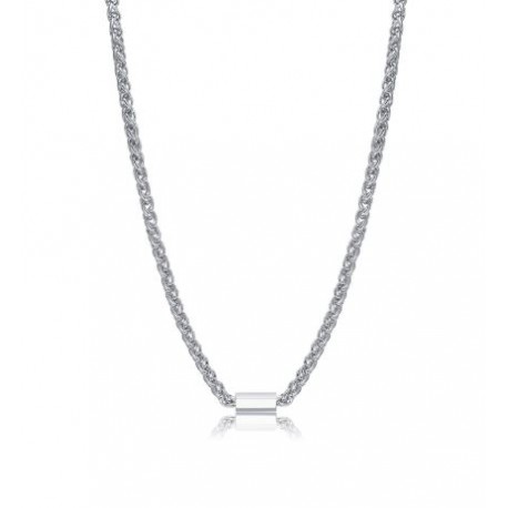 S'agapo' - Collana Uomo a Catena Spiga Ripple - SRP05