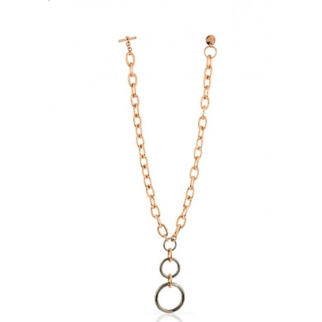 Unoaerre - Collana Bicolore Con Cerchi - 000EXH4915000