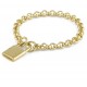 Unoaerre - Bracciale Con Lucchetto in Bronzo Dorato - 000EXB4420010