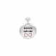 Stroili - Charm in Argento 925 Rodiato e Smalto - Amore Infinito -1629638
