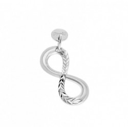 Stroili - Love Beats Charm Argento Rodiato Diamantato -  Infinitamente Noi - 1623284